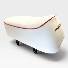 1968-1971 Honda Z50A Z50Z Mini Trail White Saddle Seat K0 K1 K2
