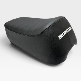 Honda ATC70 Seat 1973-1974 ATC-70 K0 K1 Black Split Rear Seam Saddle