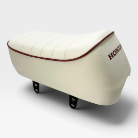 1968-1971 Honda Z50A Z50Z Mini Trail White Saddle Seat K0 K1 K2