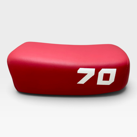 1978 - 1985 Honda ATC70 ATC 70 Saddle Seat Pan ( Red ) New Complete Motorcycle.